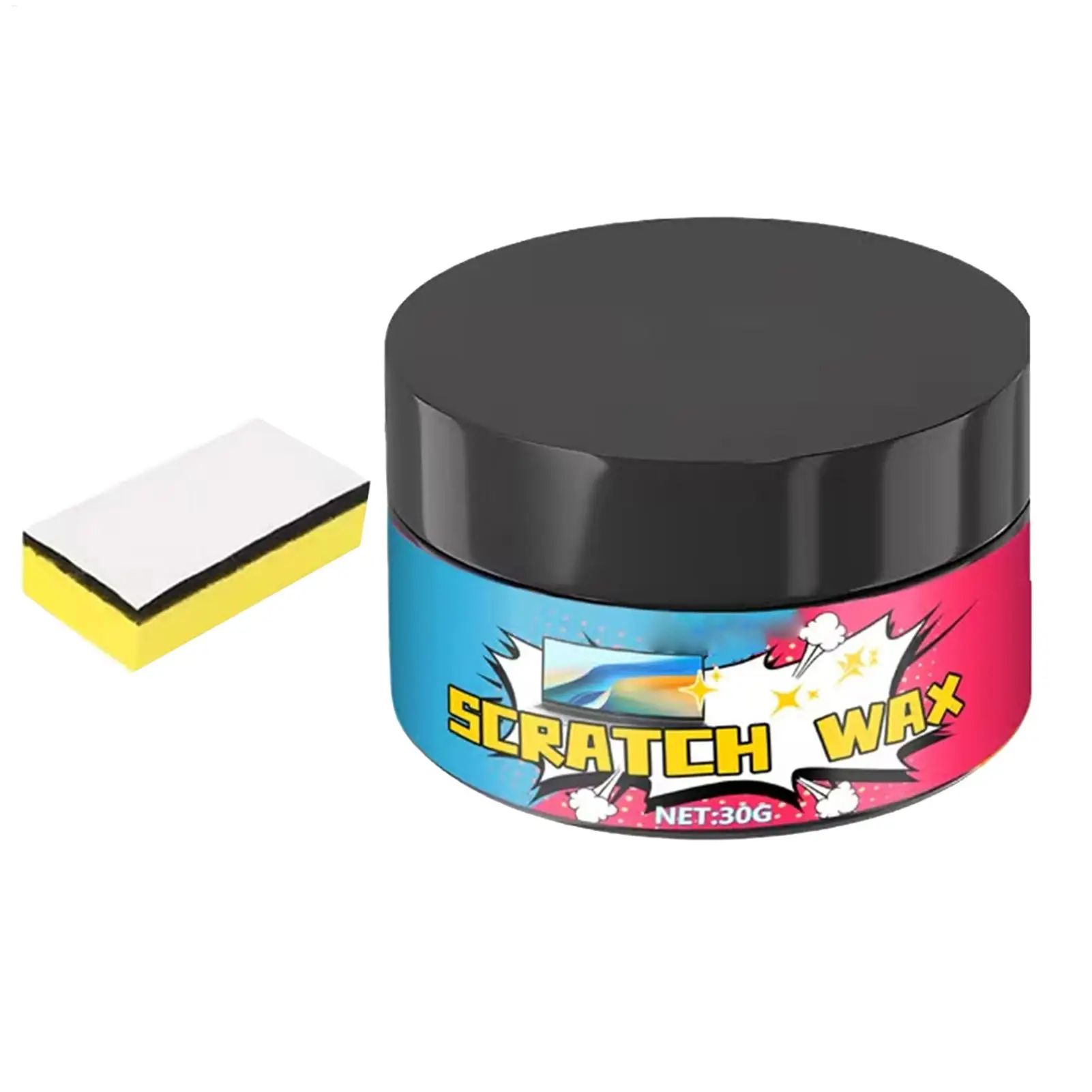 30g Professional Laptop Scratch Remover Paste, Metal Frame Polishing& Restore Cream, Electronics Restoration Kit For Home Office