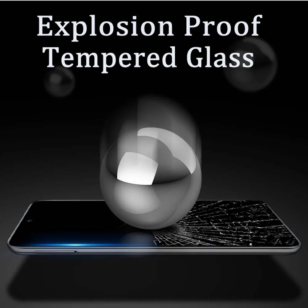 2PC Tempered Glass for Realme C53 C55 GT Neo 5 C67 Narzo 70 Pro Note 50 60 Full Screen Protector Anti Broken Hard Film