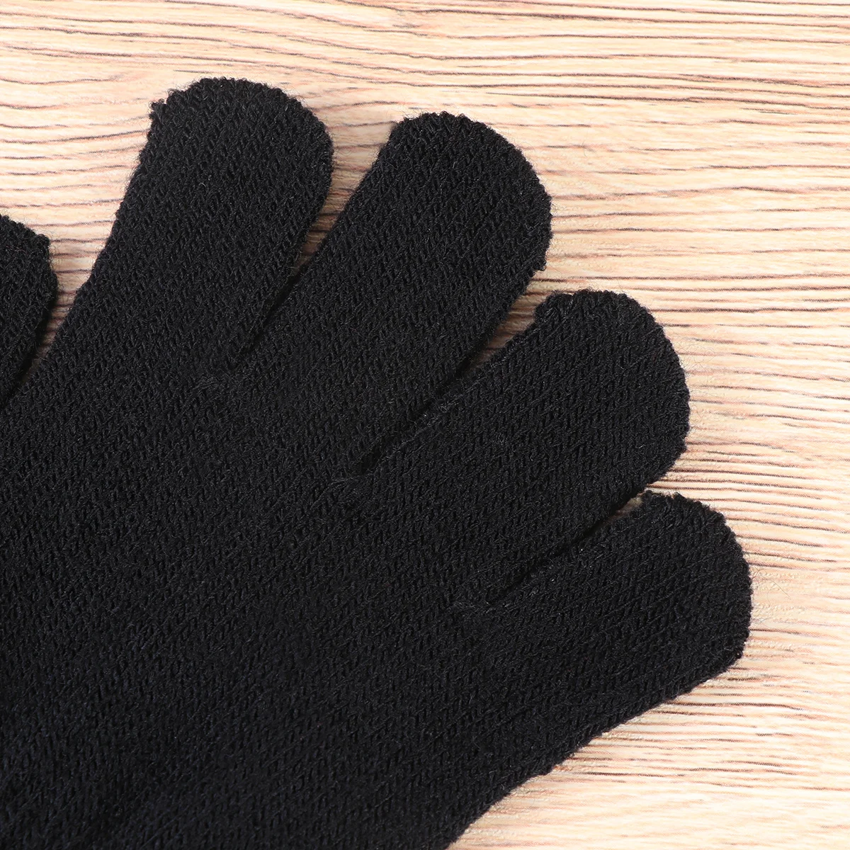 

12Pair Children Knitted Warm Gloves Thick Stretch Mittens Boys Girls Winter Full Finger Accessories Knitted Gloves