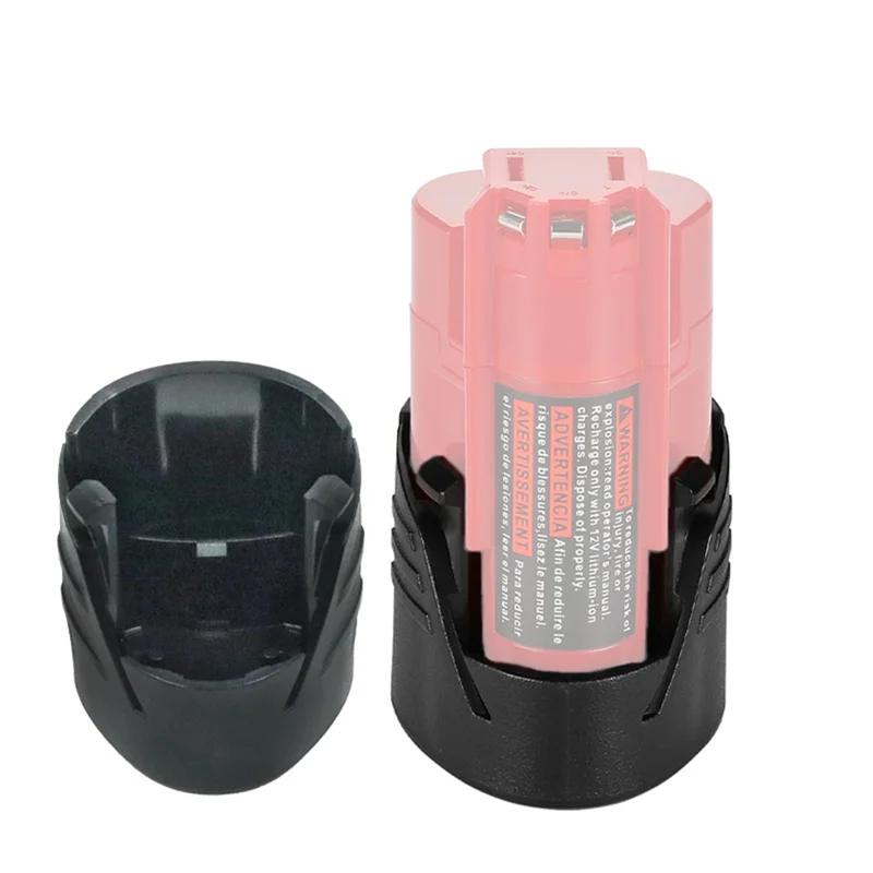 เคสพลาสติกฝาหลัง M12 12V สำหรับฐานแบตเตอรี่ Li-waukee M12 Li-ion อุปกรณ์เครื่องมือไฟฟ้า5ชิ้น