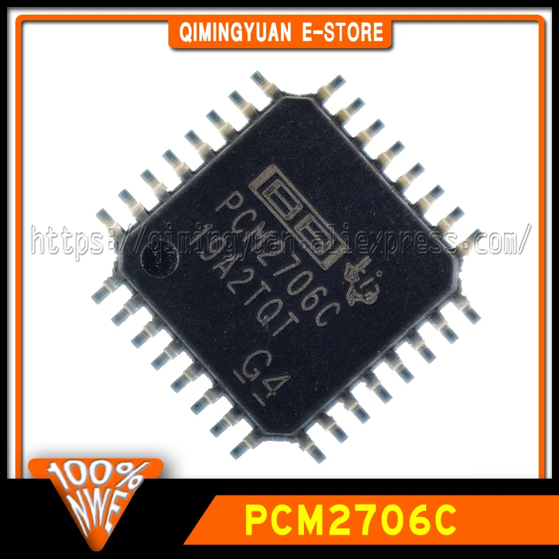 1~20PCS/LOT PCM2706C QFP32 PCM2706 100% New Original in stock