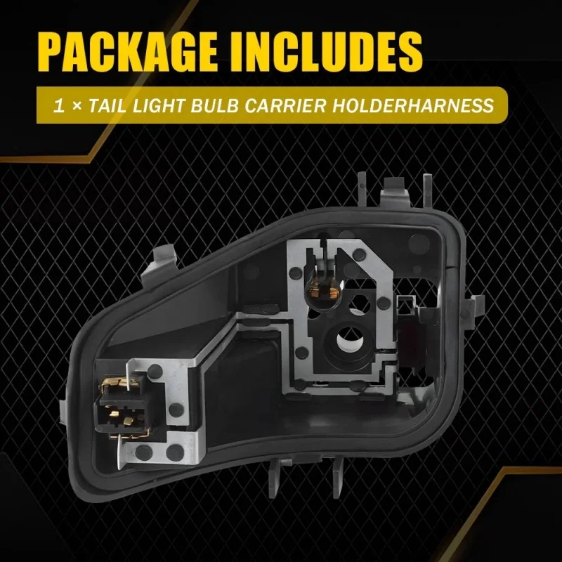 Bild 6: Für VW Golf 2009 2010 2011 2012 Auto Zubehör Äußere Hinten Rücklicht Rücklicht Licht Platine Lampe Halter Basis