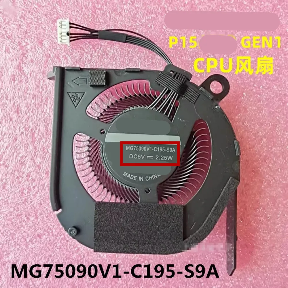 laptop for Lenovo ThinkPad P15 Gen1 CPU cooling fan MG75090V1-C192