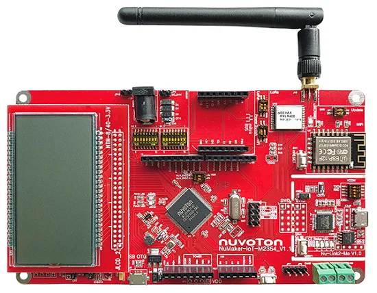 

NuMaker-IoT-M2354U New tang 】 【 nuvoton development board (for 915 MHz)