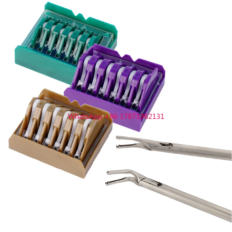 

Disposable Polymer Ligating Clips Hem-O-Lok Clips Medical Hemostatic Clip