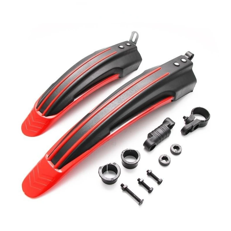 2 PCS Bicycle Fenders Mountain Road Bike Mudguard Front Rear Mud Guard Wings For Bicycle Accessories