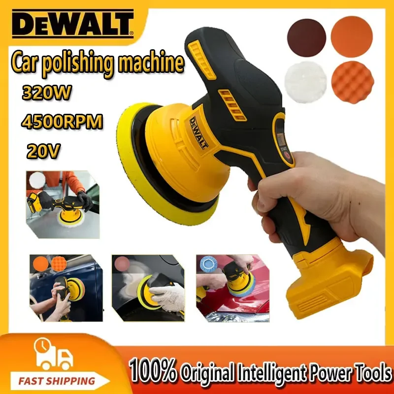 

Dewalt 8 передач цифровой дисплей беспроводной автомобильный полировщик электрический полировщик авто вощеная полировальная машина для Dewalt 20 В батарея