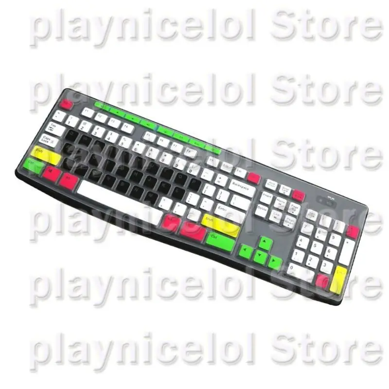 E8BA Силиконовая клавиатура Skin Skin для K200 K260 K270 K275 Клавиатура Ноутбука Продолжительность и стиральная рукав