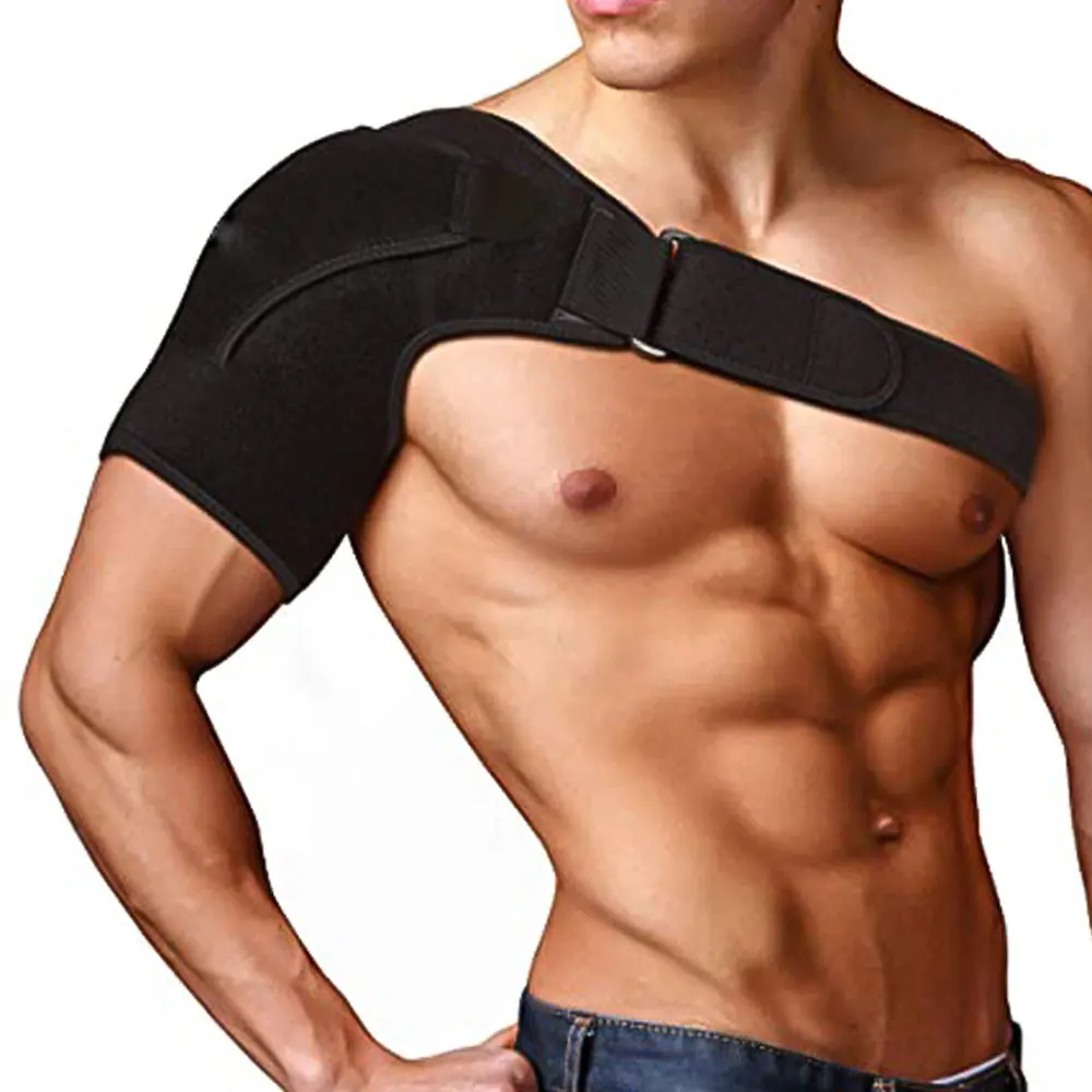 

Shoulder Brace with Pressure Pad, Suitable for Both Men and Women, Adjustable Shoulder Brace for Left and Right Shoulder Protect