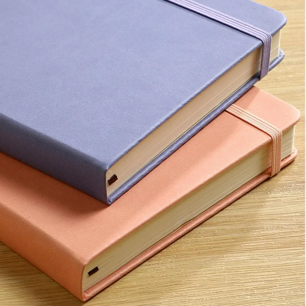 

Smooth Writing Journal Thick Paper Notebook 2025 Weekly Monthly Planner Notebook with Faux Leather Cover for Office Study Thick