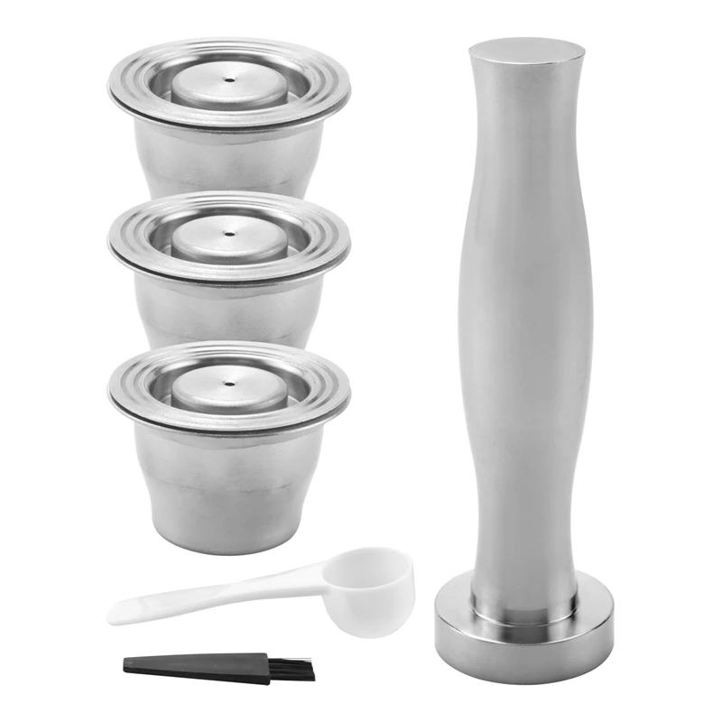 

Coffee Capsule, Nespresso Refillable Capsules Reusable Nespresso Pod Espresso Coffee Pod Stainless Steel Compatible