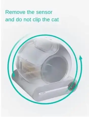 Automatic Smart Cat Litter Box Self Cleaning App Control Large Cat Toilet 65L Watermen For Cat English Version Cats hot new