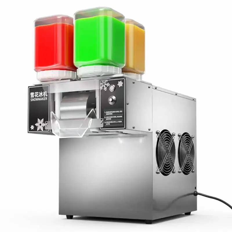 

Stainless Steel Ice Crusher Machine Shaved Ice Bingsu Machine Ice Snow Machine