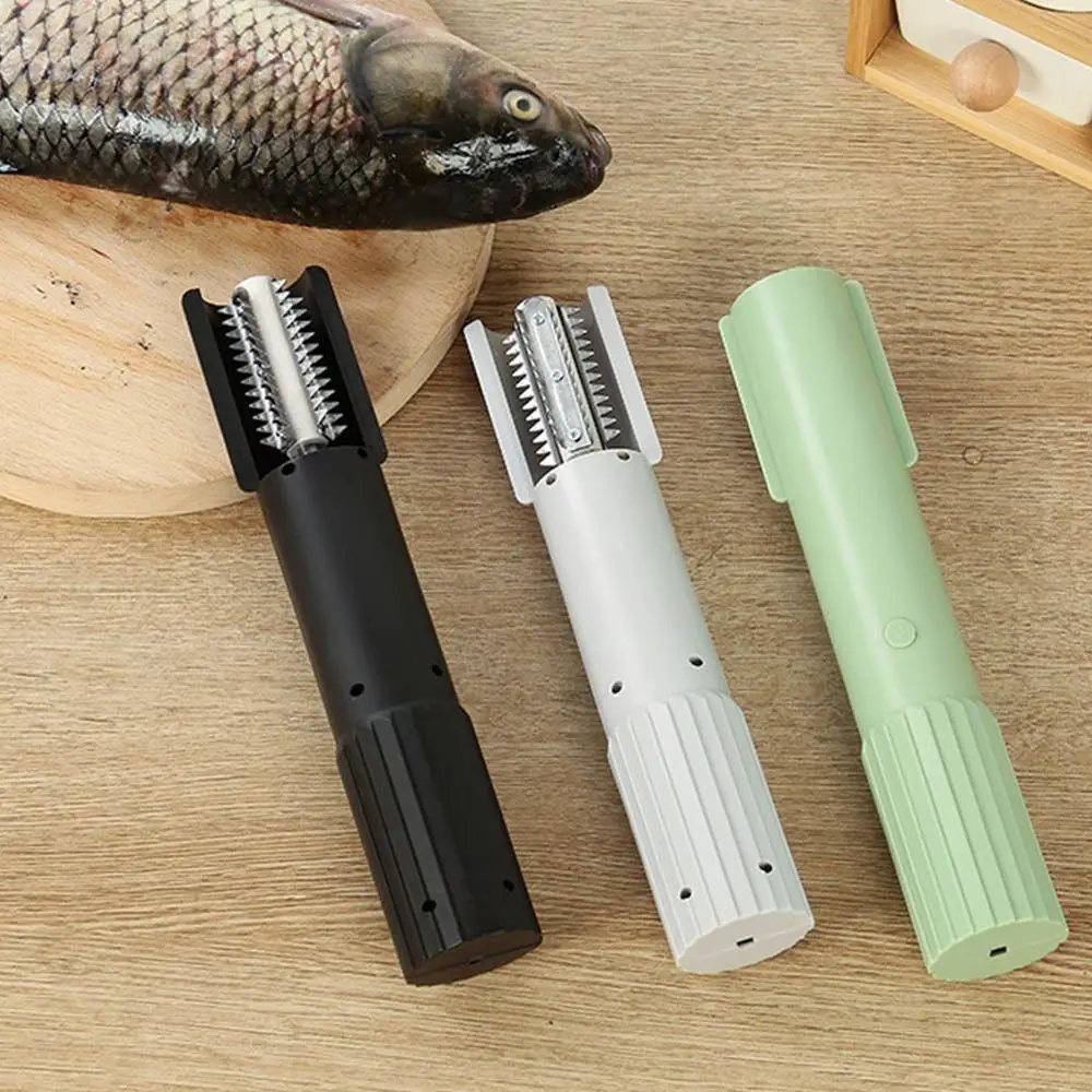 

Wireles Electric Fish Scraper Waterproof USB Rechargeable Fish Scale Remover Labor-saving Descaler Fish Scale Cleaner