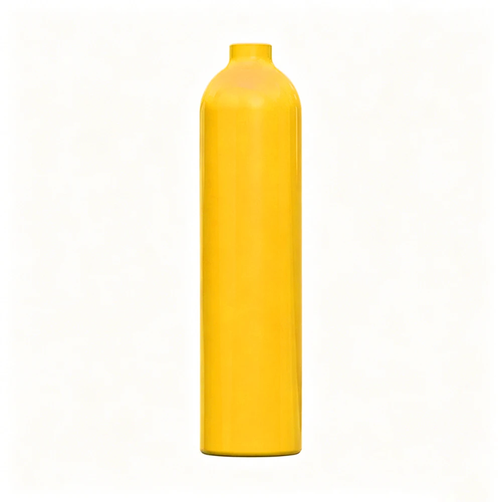 1PC Color 1L High Pressure Compressed Air Tank Gas Cylinder CO2 Bottle 4500psi 30MPa 300bar M18*1.5 for Diving Aquarium view 3