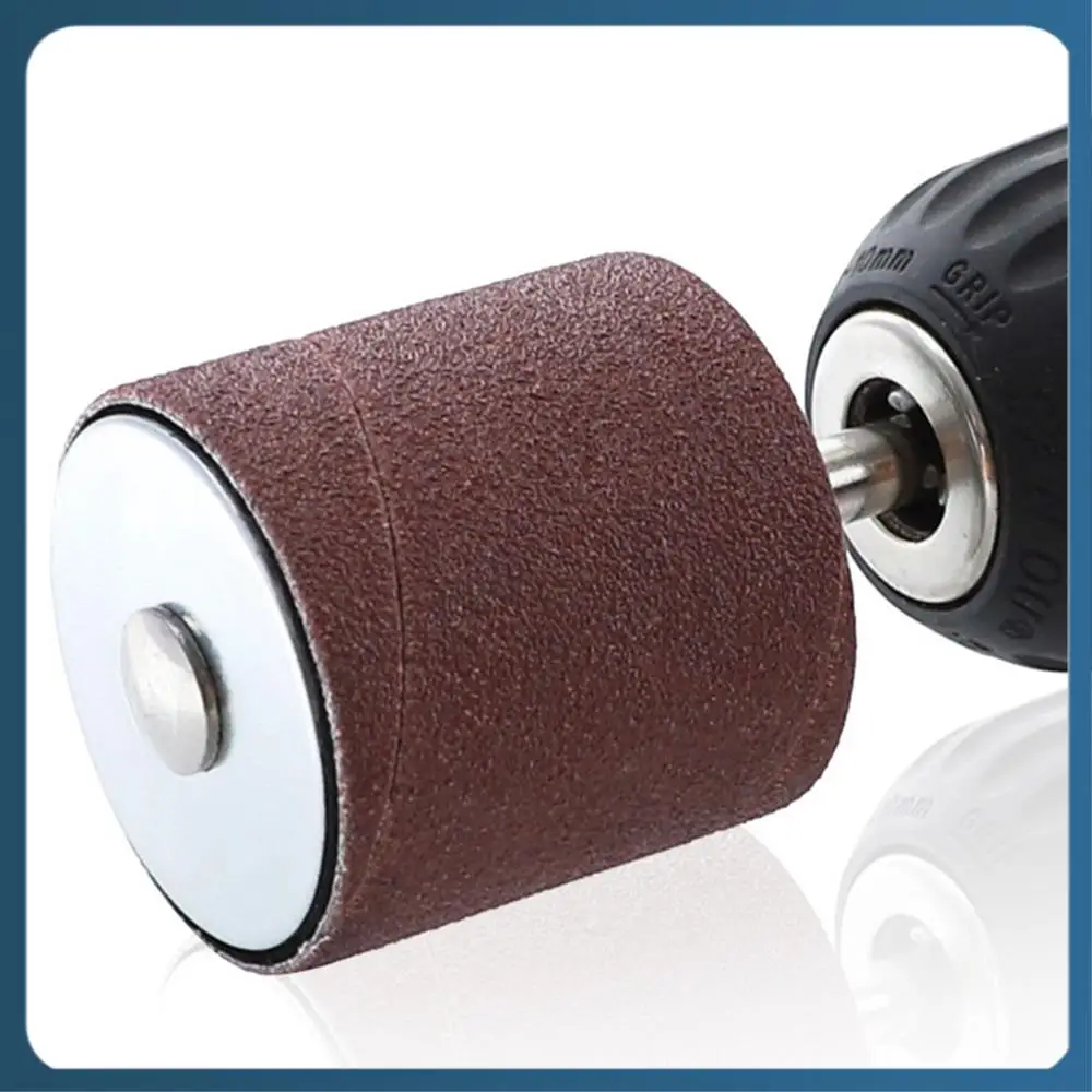 AB02 Drum Sander Kit Sanding Belt Sandpaper With Spindle Case For Drill Press Rotary Tools