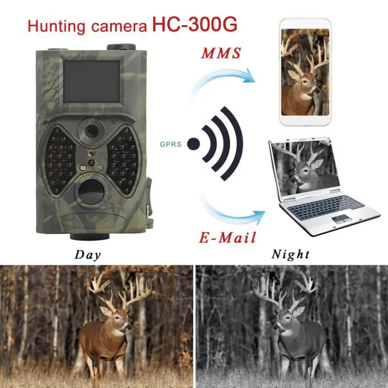 

Outdoor 20MP 1080P Video Wildlife Trail Camera Photo Trap Infrared Hunting Wildlife Surveillance Tracking Cam Night Vision