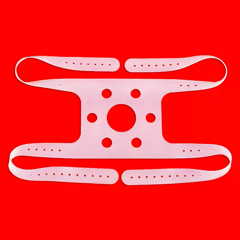 Replacement Strap Headgear For Cpap Mask Respirator Head Strap silicone Adjustable  Elastic Band Fixed Strap