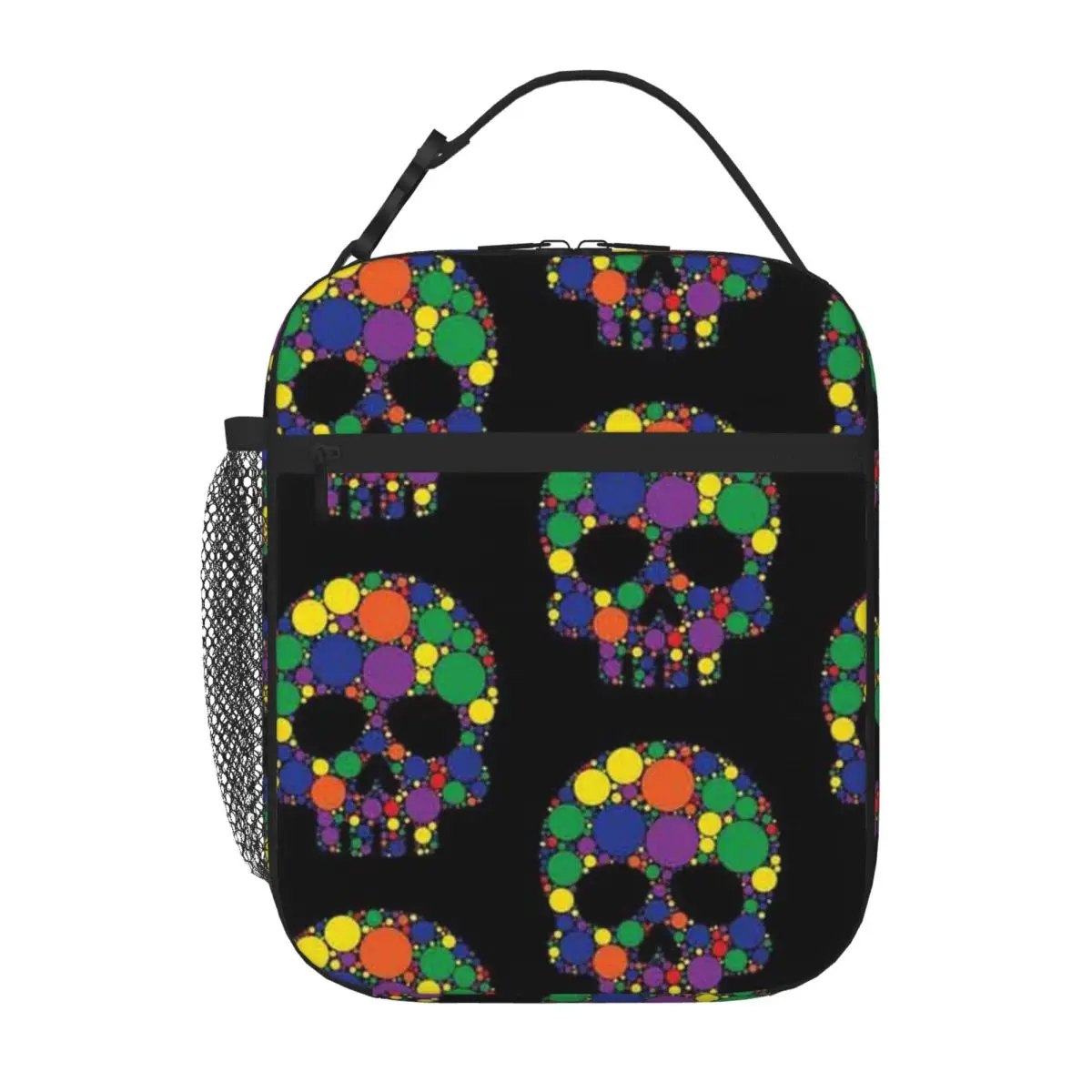Bestselling International Dot Day Candy Polka Dot Sugar Skull Casual Outdoor Lunch Bag Daily Snack Storage Food Storage Bag
