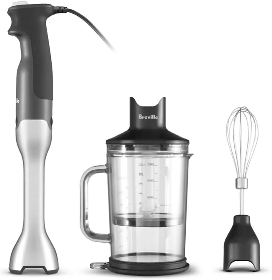 

SB510XL Blender, Brushed Stainless Steel,Bell shaped base, revolutionary shape plus internal ribbing reduces suction for greater