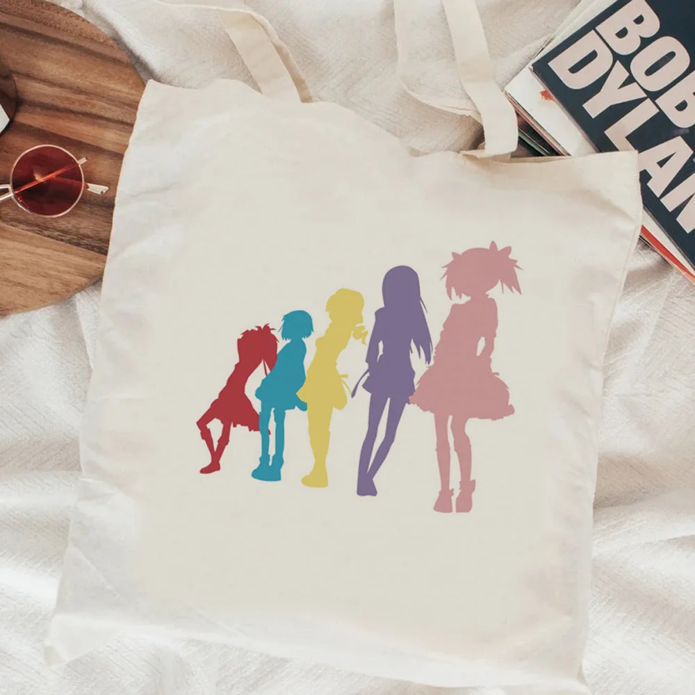 Puella Magi Madoka Magica shopping bag bolsas de tela jute bag handbag bolsa shopper bag bolsas ecologicas bolsa compra grab