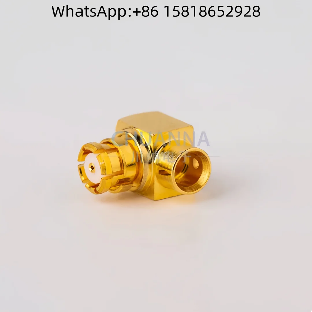1pcs SMP-KWB2 RF Connector Right Angle Solder Head for RG405/086 Semi-Flexible and Semi-Rigid Cables DC-40GHz