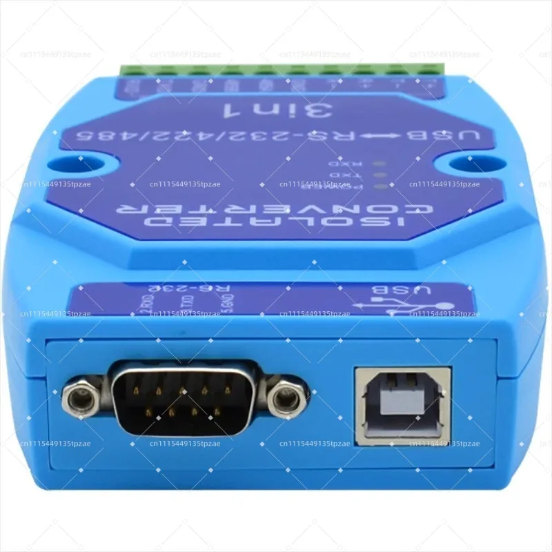 Lightning Protection Opto-Isolated USB Serial Adapter USB to RS232 RS422 RS485 Converter Industrial Communication Module