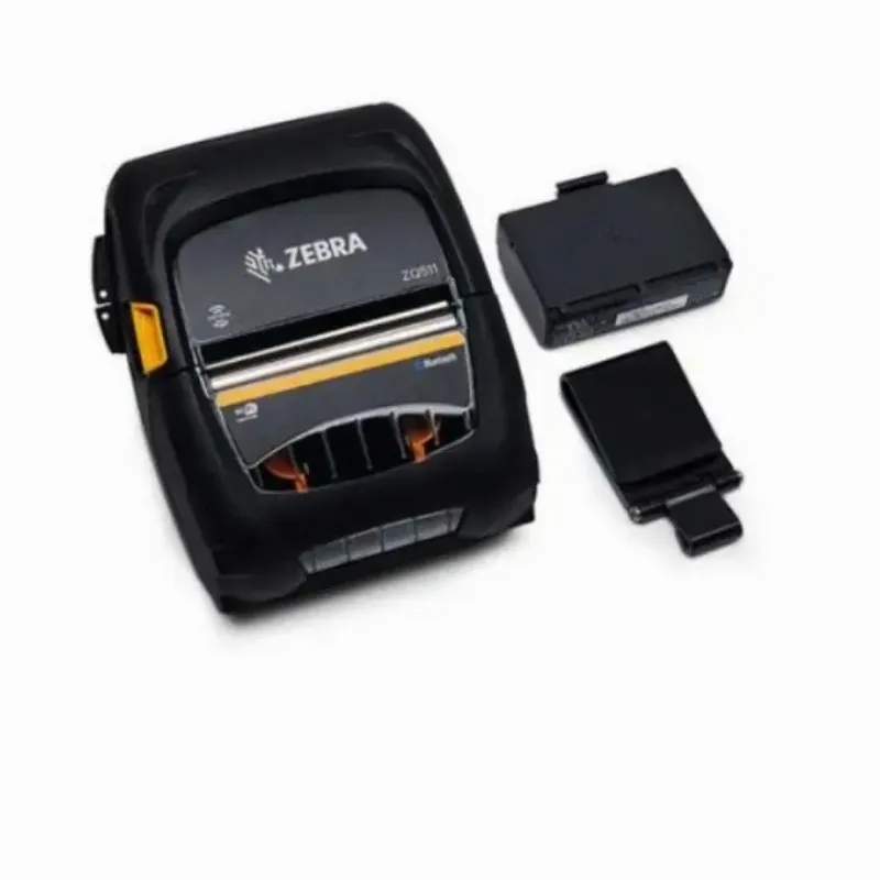 Оригинальный Zebra ZQ511 ZQ521 термопереносный штрих-код Imprimante 4 дюйма 104 мм мобильный принтер наклеек для чеков Фото №5