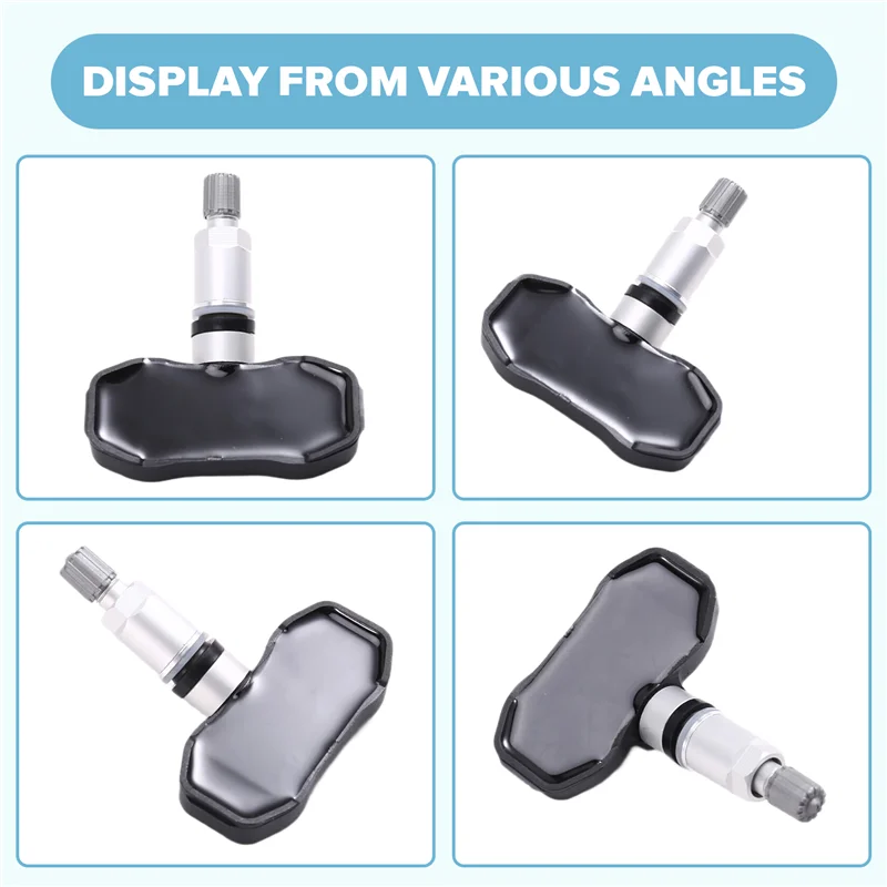 Untuk Buick Rainier Cadillac CTS SRX GMC Envoy Isuzu Ascender Saab 9-7X 2001-2010 Kit Sensor Tekanan Ban Mobil 4 Buah 25774006