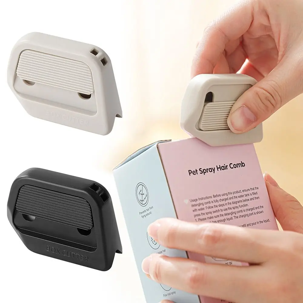New Portable Ceramic Parcel Opener Anti-stick Automatic Rebound Magnetic Package Openers Unpacking Tool Seal Package Breaker