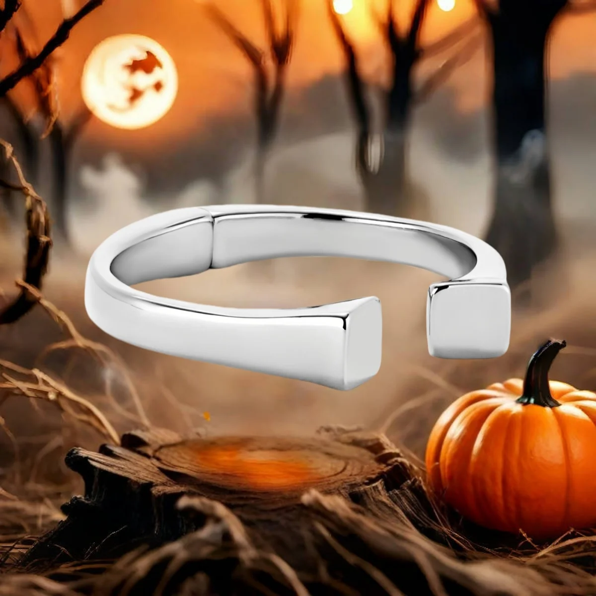 

2025 UNOde50 Original New Product Silvery Advanced feeling Symmetric square open bracelet Women's festival Gifts