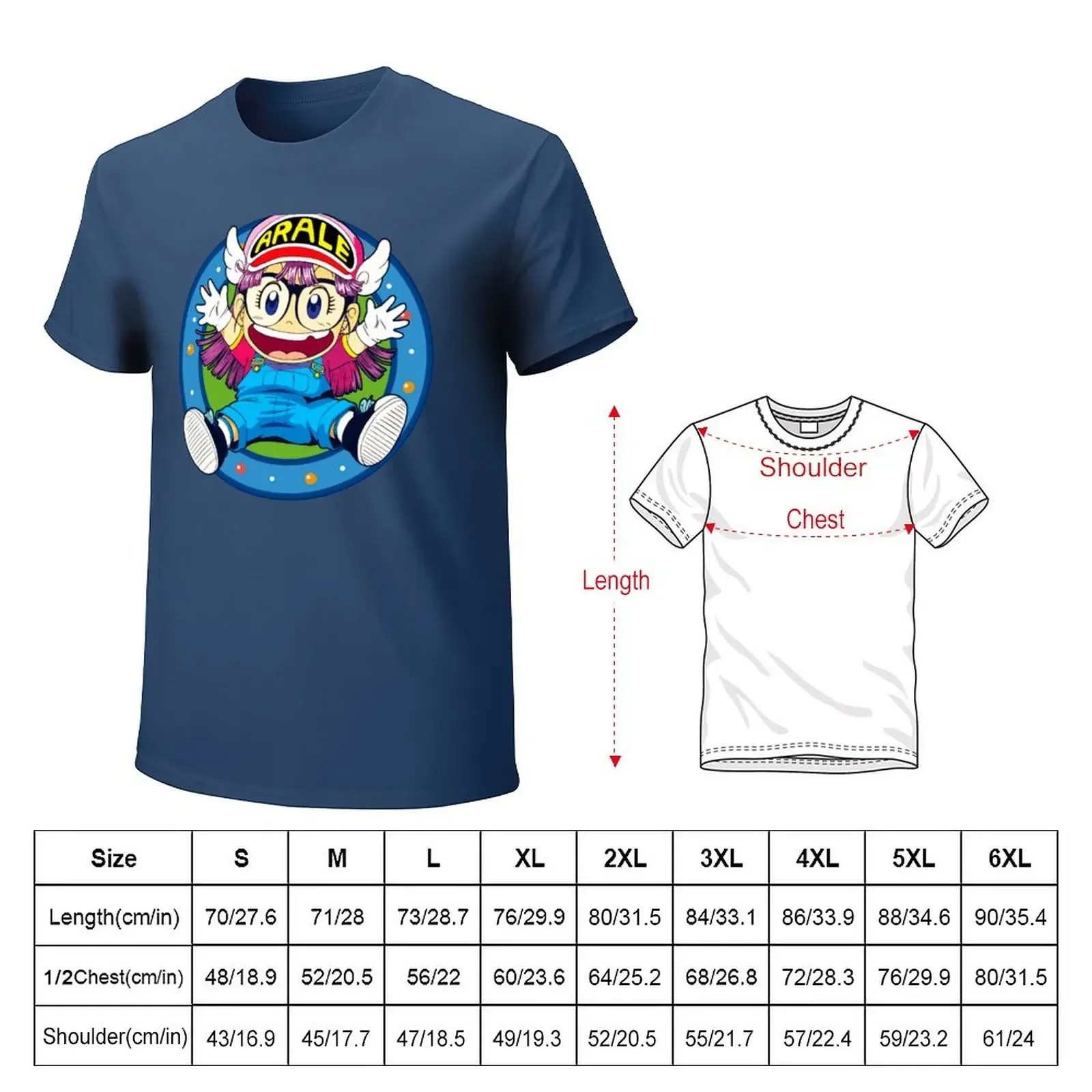 Arale Norimaki - Dr. Slump T-Shirt plus sizes quick drying summer tops mens t shirt graphic