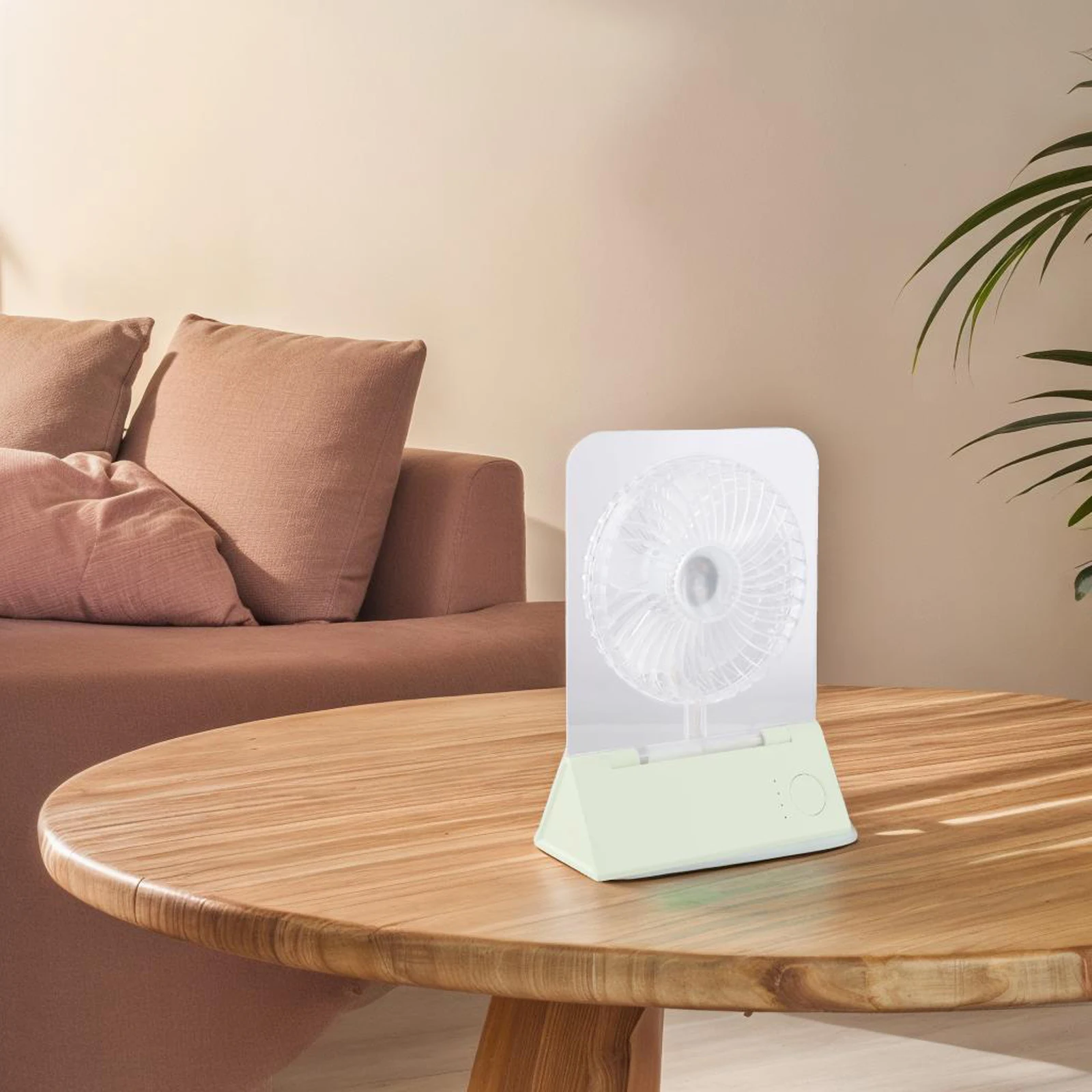 تبريد داخلي مروحة مكتب قابلة للطي هادئة ملونة LED مروحة مصباح ليد مروحة 192*140*60 مللي متر 4-Speed تدفق الهواء تخصيص تدفق الهواء #5