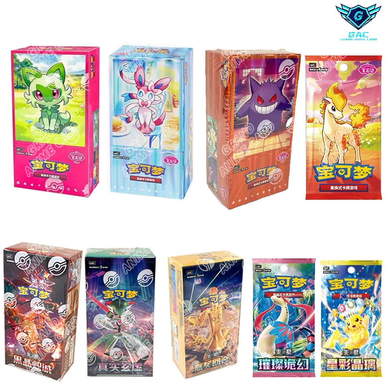 New Original Pokémon Cards 30th Anniversary Thin Box 18.0 Vol.6 CSV10C PTCG Trading Cards Chinese Version Collectible Blind Box