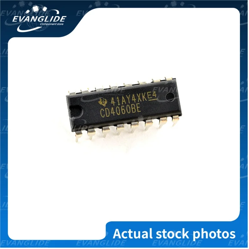 10 PSC/LOT CD4060BE  Orginal & New  Counter IC 14-Bit Ripple