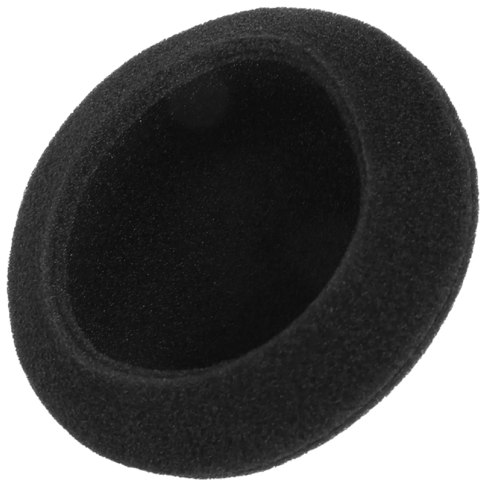 4 Pair 60mm Replacement Ear Foam Earphone Pad Covers for Headset Headphone Black