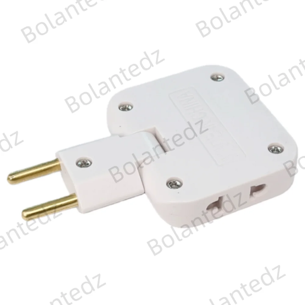 1-to-3 EU Plug Adapter with 180° Rotation 3