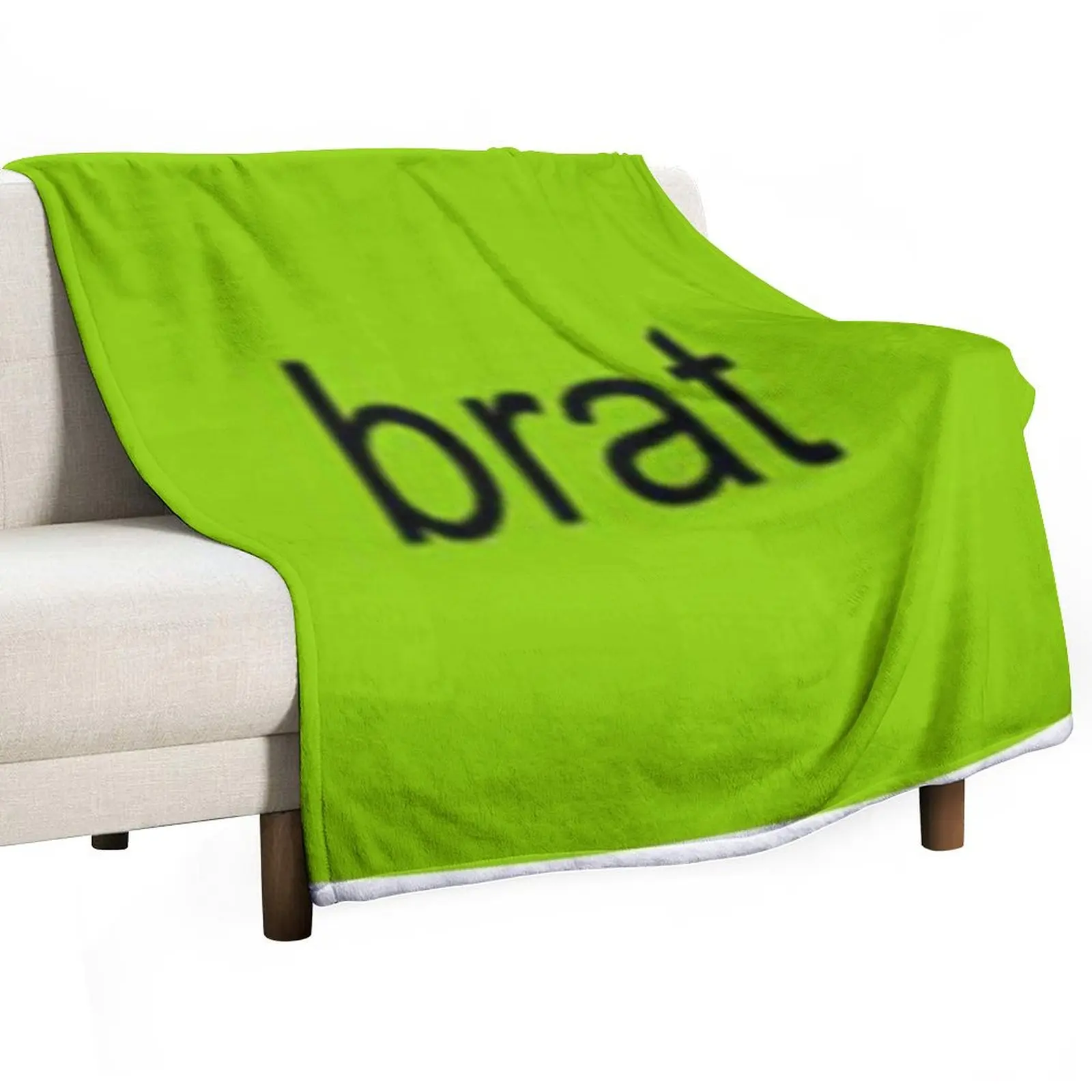 Brat Throw Blanket Blankets For Baby Thermals For Travel Plush Blankets