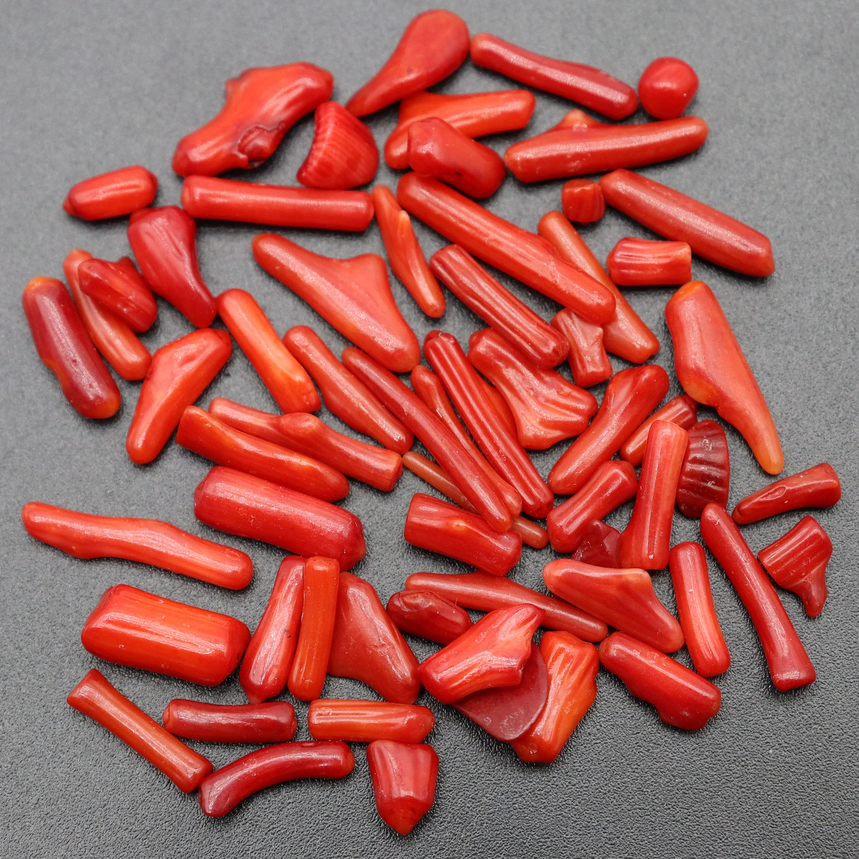 Nonporous Natural Red Coral Beads Irregular Loose For Jewelry Making DIY Bracelet Necklace Charms Fashion Handmade Accessories