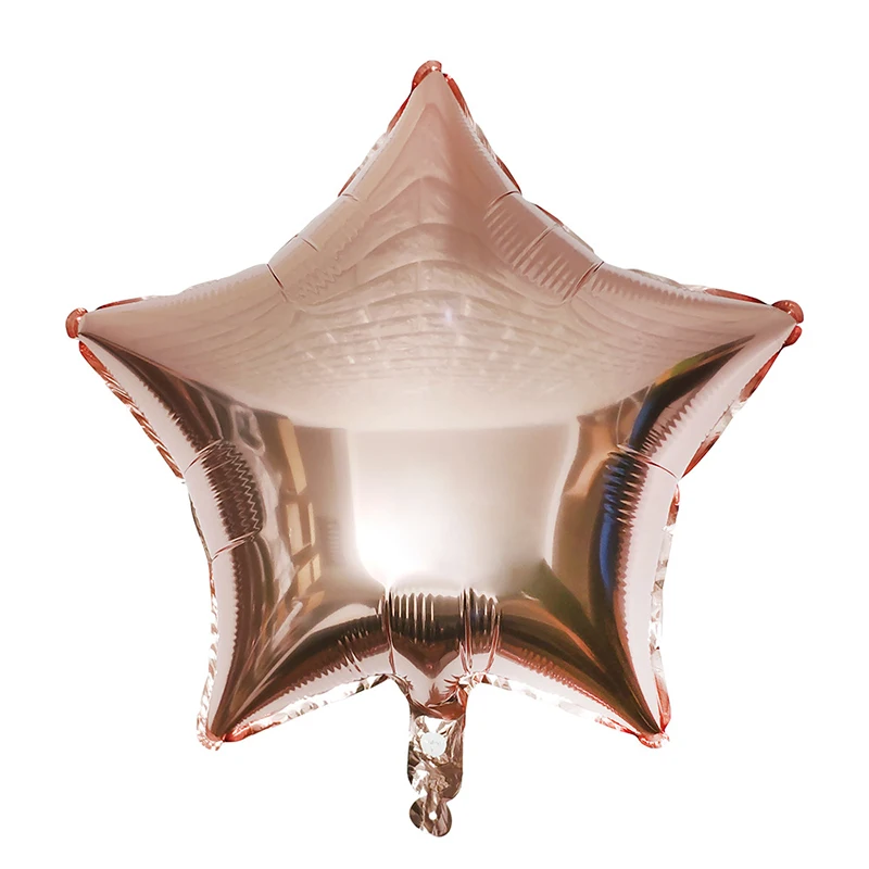 5/10pcs 18inch Inflatable Star Balloon for Children Helium Balloon Wedding Birthday Party Decoration Rose Gold Pentagram Balloon