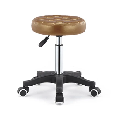 Beauty stool,  barber shop chair, hairdresser's rotary lifting stool, bar stool, makeup salon, wheelchair skating.