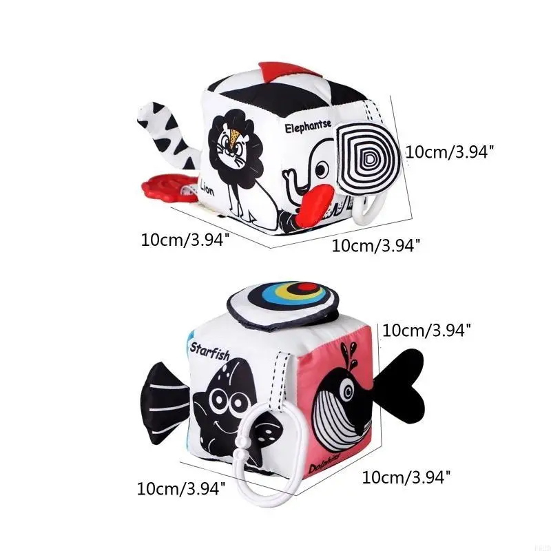 F62d Baby Cartoon Animal Music voor speelbed hangende bel baby kinderwagen mobiel prespese