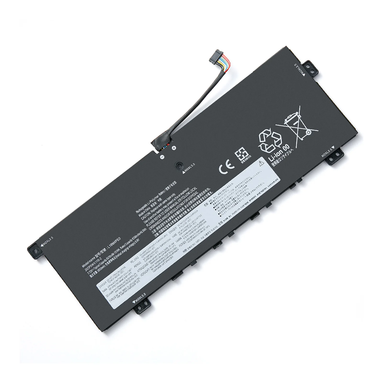 Imagem -06 - Bateria do Portátil Bvbh para Lenovo Yoga C74014iml 81tc000jus Série 5b10w67185 5b10u40210 5b10w67296 L18m4pe0 L18l4pe0 51wh