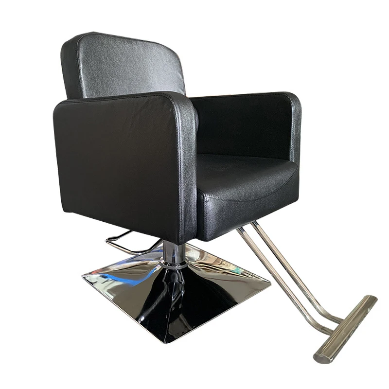 -Border Hair Salon , Simple Adjustable Rotating Beauty Stool, Hairdressing Chair Perming And Dyeing