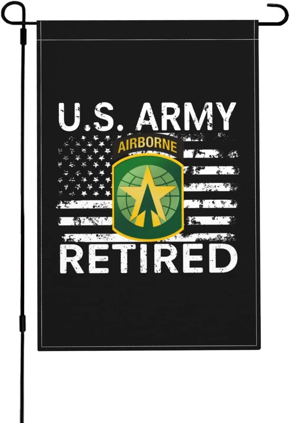 US Army Retired 16th Military Police Brigade Garden Flag 12x18 Inch UV Fade Resistant Double Sided Front Porch Flag ZZM