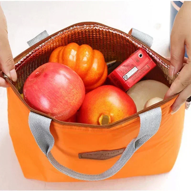 Sac isotherme pour aliments froids, boîte à lunch, camping, pique-nique, sac à lunch portable, document solide, sac isotherme indispensable, sac à