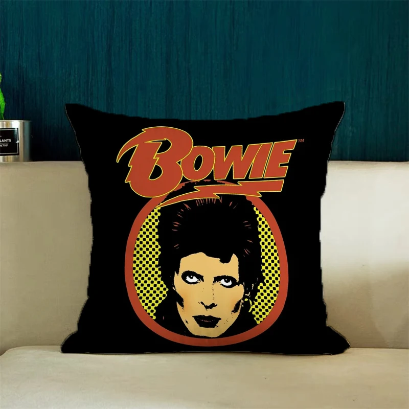 

D-David­ Bowie Pillowcases for Pillows 45x45 Cushions Cover for Living Room Cushions Cushion Covers Decorative Pillowcase 40x40