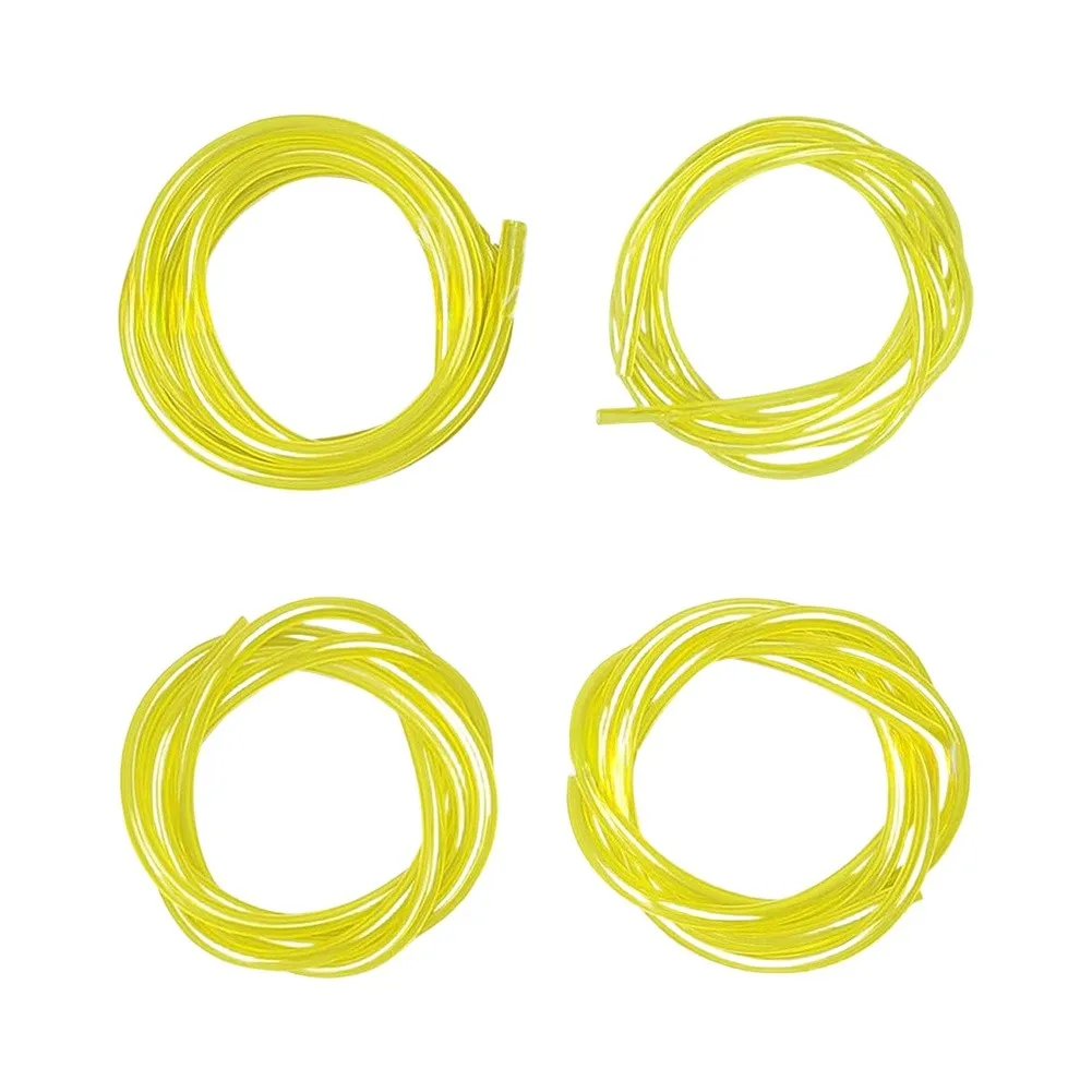 For TPU Fuel Hose Assembly for Small Engine Maintenance Featuring 4 Sizes Each 1.5m Long and 20 Steel Clamps for Use
