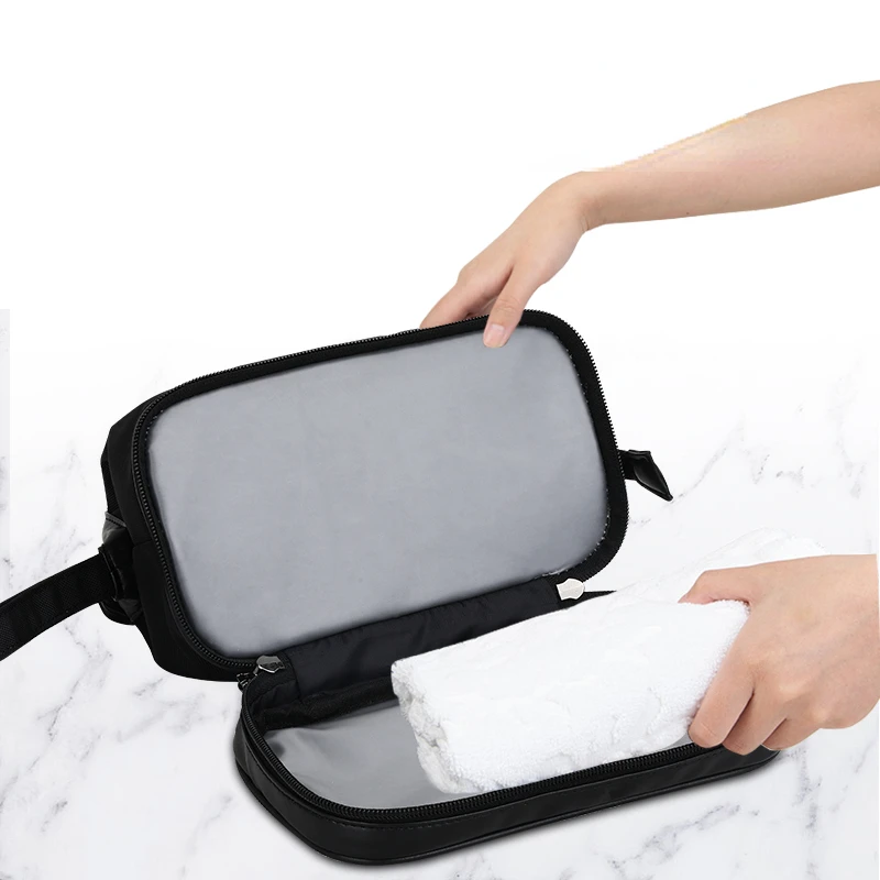 BJIAX Travel Men Toiletry Bag Dry Wet Separation Business Trip Toiletry Bag Waterproof Bath Bag Makeup Bag Women Portable