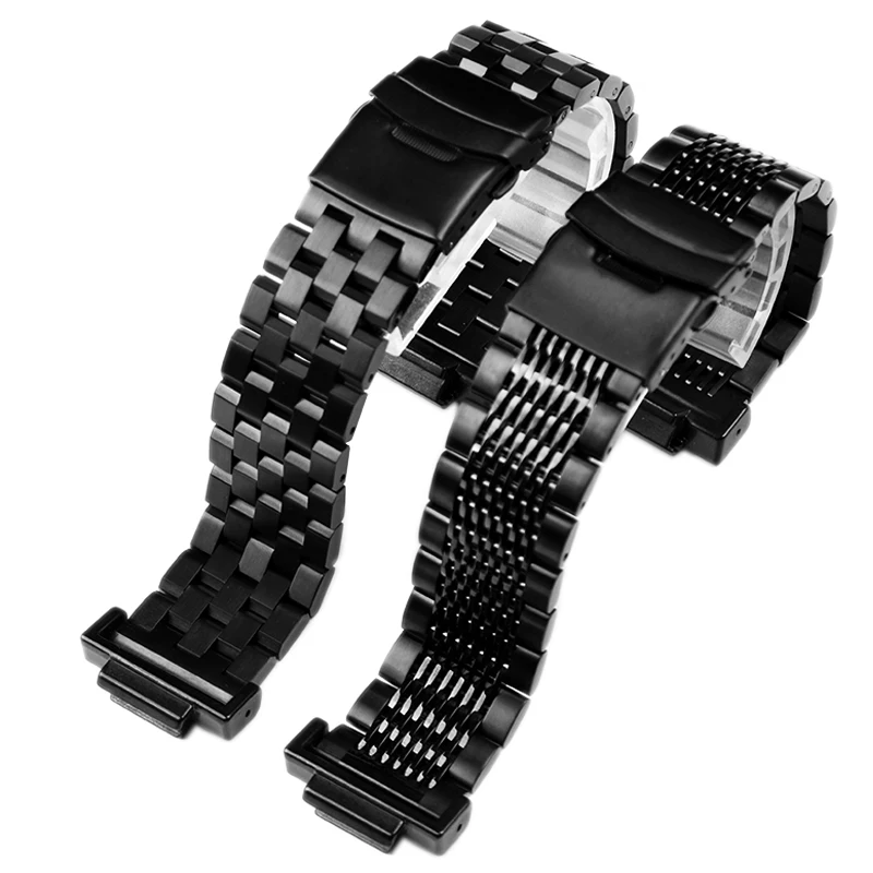 Modified Stainless steel watchband For Casio G-SHOCK GA110/100/120 GM/GA2100 DW-5600 GW-B5600 GW-M5610 Series Sports strap